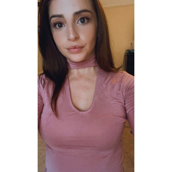 Pink Choker Top - Picture 4 of 8